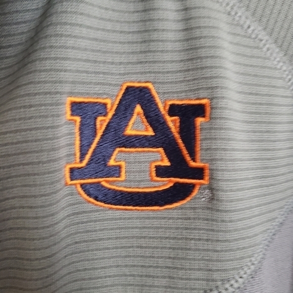 Under Armour | L Auburn University gray jacket SEC NCAA Coach Issue - Picture 2 of 14